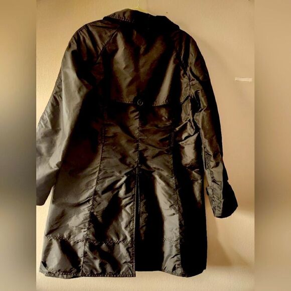 MNG SUIT WOMEN'S COAT SIZE L BLACK COLOR 100%POLIAMIDE - Picture 2 of 6